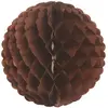 Image de Boule papier festonnÃ©e Ã  suspendre - Chocolat