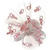 Image de Sachet de 6 TULLES tétine, imprimées Rose