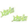 Image de Confettis de table, VIVE LES MARIES vert menthe