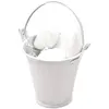 Image de Sachet de 3 petits Seaux métal, Blanc