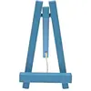 Image de Petit chevalet bois 10CM luxe avec ficelle, Turquoise