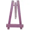 Image de Petit chevalet bois 10CM luxe avec ficelle, Lilas