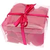 Image de Boite pvc 100 Pétales de rose synthétiques, Fuchsia