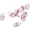 Image de Lot de 10 TETINES avec Anneau plexiglas, Rose
