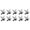 Image de Sachet de 10 motifs Colombes plastique, Argent