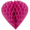 Image de Coeur à suspendre 30cm, Fuchsia