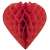 Image de Coeur à suspendre 30cm Rouge