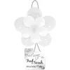 Image de Kit décor ROSACE ballons mariage 64cm, Blanc