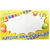 Image de Grand Poster -On signe tous- Affiche souvenir 65 x 45 cm, Anniversaire POP multicolore