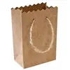 Image de Lot de 6 petits Sacs papier kraft 9cm avec cordelette