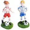 Image de Joueuse de football Féminin en résine 6cm (à l'unité) fille