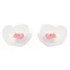 Image de Lot 2 BOUGIES FLOTTANTES 7,2cm forme fleur d'orchidée, Blanches