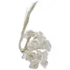 Image de Sachet de 48 mini-Roses satin, Blanc