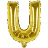 Image de Ballon aluminium mylar lettre U, or