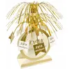 Image de Grand Centre de table vertical cascade 33cm, Anniversaire Or