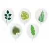 Image de Lot de 5 grands Ballons 36cm Feuilles Tropicales