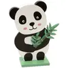 Image de Centre de table Panda en bois 13,5cm
