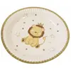 Image de Paquet de 6 Assiettes LION couronnÃ© en carton 18cm