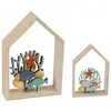 Image de Décor Poissons au fond de la mer 12cm en bois (x1)