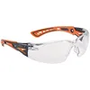 Image de Lunettes De Protection Bolle Rush+, Incolore, Polycarbonate Anti-buée, Résistant Aux Rayures, Protection Uv 400 ( Prix Pour 1 )