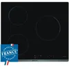 Image de Table de cuisson induction - 3 zones - 4600W - Revetement verre - Noir - L58 x P51 cm - BPI6310B - Neuf