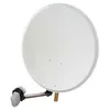 Image de Parabole Acier 60cm Blanche Avec Lnb De La Marque Ek Cae Kit60ac3