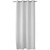 Image de Homemaison - Rideau Occultant Obskur 140 X 240 Cm Coloris Blanc Grise