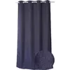 Image de Homemaison - Rideau Occultant Natte 140 X 240 Cm Coloris Noir