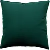 Image de Coussin Déhoussable 60 X 60 Cm Lola 100% Coton Coloris Vert Fonce
