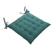 Image de Assise Matelassée 38x38x3 Lola 100% Coton Coloris Vert Fonce