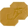 Image de Galette À Rabats Polyester Chaby 40x40 Cm Coloris Jaune Moutarde