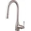 Image de Ascott mitigeur évier à douchette extractible façon inox Essebagno
