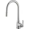 Image de Ascott mitigeur évier à douchette extractible chromé Essebagno
