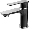 Image de Lover mitigeur lavabo noir chromé Essebagno