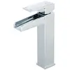 Image de Luzz mitigeur lavabo haut chromé Essebagno