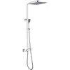 Image de Quartos 300 colonne de douche chromée avec thermostatique Essebagno