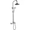Image de Essemika colonne de douche chromée avec thermostatique Essebagno