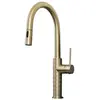Image de Architek mitigeur évier douchette extractible or brossé Essebagno