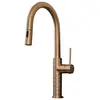 Image de Architek mitigeur évier douchette extractible cuivre brossé Essebagno