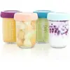 Image de Babymoov Babybols en verre Récipients pour aliments de bébé - pour conserver et congeler les purées de bébé 4 petits pots de 220ml 220ml 4 pièces