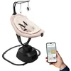 Image de Babymoov Balancelle Bébé Eléctrique Swoon Evolution Mocca-Connectée avec Application mobile -Streaming musical, Enregistrement de voix et Berceuses personnalisées -Assise 360°-Réducteur nouveau-né en occasion ou reconditionné