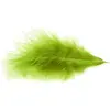 Image de Sachet 10g de 100 plumes 5-10cm, Vert lime