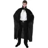 Image de Cape vampire velours 140cm, Noir