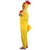 Image de DÃ©guisement Coq jaune 180cm Ã©co, adulte