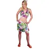 Image de Ensemble femme HawaÃ¯ fleurs taille 40 M/L