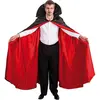 Image de Cape Vampire Super Luxe, Rouge et Noire