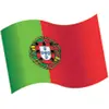 Image de Sachet de 16 Confettis en bois Drapeau portugais