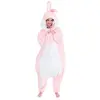 Image de DÃ©guisement Peluche BIG Lapin rose rembourrÃ© 164 cm, adulte
