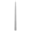 Image de Set 2 bougies flambeau argent mÃ©tal - 30 cm