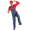 Image de DÃ©guisement Plombier Rouge adulte, taille L